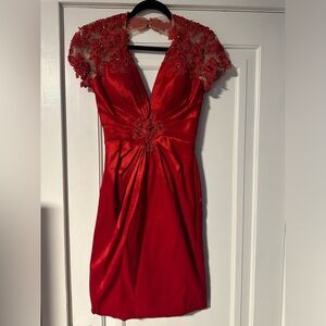 Red Cocktail Dress